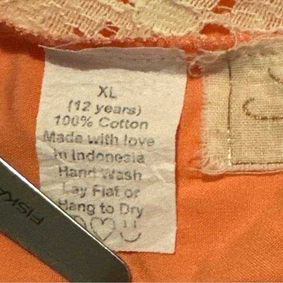 Jen’s Little Pirates Little Lacey Butterfly Tunic Size XL (12) - Picture 8 of 8